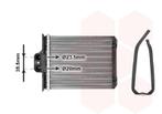 KACHEL RADIATEUR VOOR OPEL VECTRA B 1995-1998 02724982, Ophalen of Verzenden, Nieuw