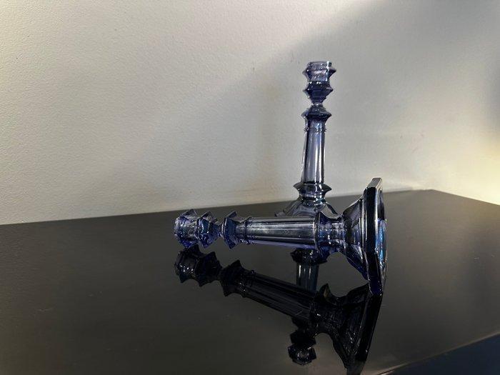 Val Saint Lambert - Kandelaar (2) - Kristal - Val Saint, Antiek en Kunst, Kunst | Designobjecten