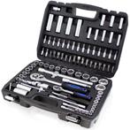 Gereedschapskoffer / Ratelsleutelset 94-delig - Chroom-vanad, Verzenden, Nieuw