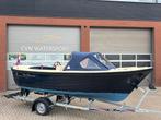 Oud Huijzer 560 tender incl 9.8 pk bj 2011 als NIEUW!, Watersport en Boten, Ophalen, Gebruikt, Tot 10 pk, 3 tot 6 meter