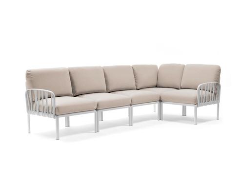 Nardi Komodo Loungeset Glasvezel/Stof - Tech Panama, Tuin en Terras, Tuinsets en Loungesets, Ophalen of Verzenden