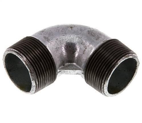 R 1 1/2 Buitendraad Verzinkt Gietijzeren L-Fitting, Doe-het-zelf en Verbouw, Overige Doe-het-zelf en Verbouw, Nieuw, Verzenden