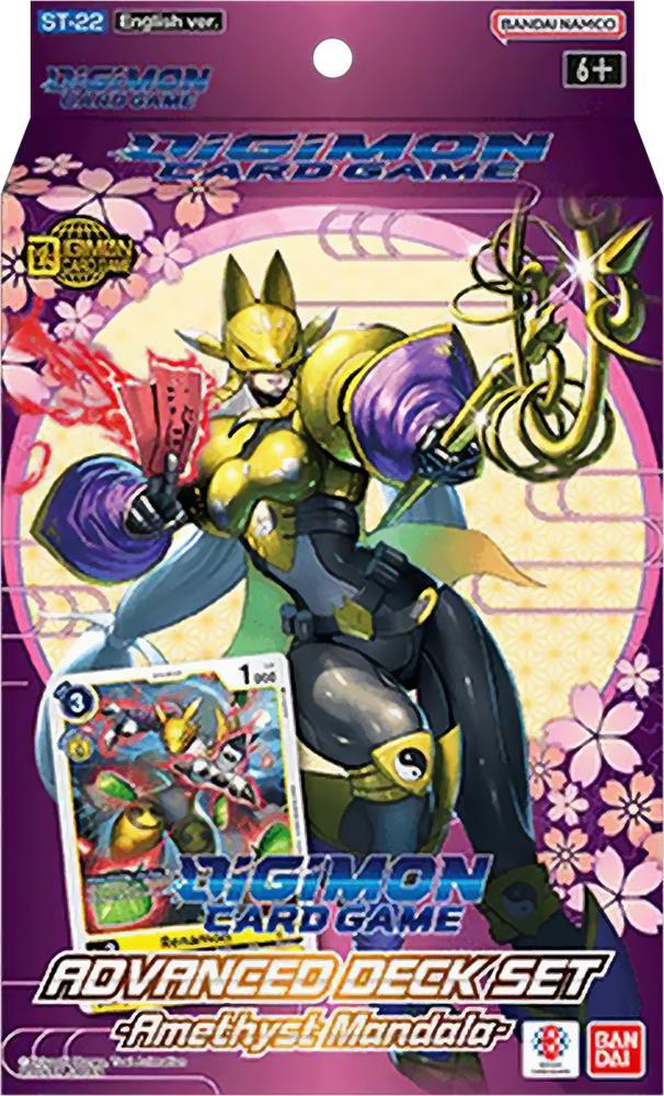 Digimon TCG - Amethyst Mandala Adv Starter Deck (ST22) |, Hobby en Vrije tijd, Verzamelkaartspellen | Overige, Nieuw, Verzenden