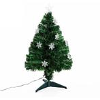 HOMdotCOM Kerstboom met LED‘s glasvezelboom ster 8 model