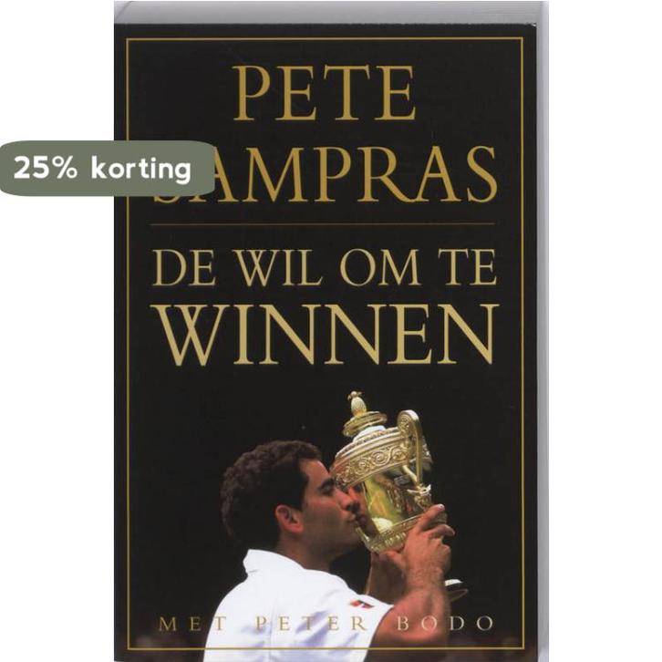 De wil om te winnen 9789022993897 P. Sampras, Boeken, Hobby en Vrije tijd, Zo goed als nieuw, Verzenden
