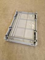 Vouwkrat klapkrat 600x400x400mm, extra stevig, 80l, grijs,, Gebruikt, 40 tot 60 cm, 50 tot 75 cm, Ophalen of Verzenden