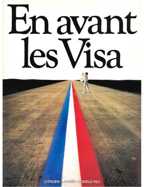 1983 CITROEN VISA BROCHURE FRANS, Boeken, Auto's | Folders en Tijdschriften
