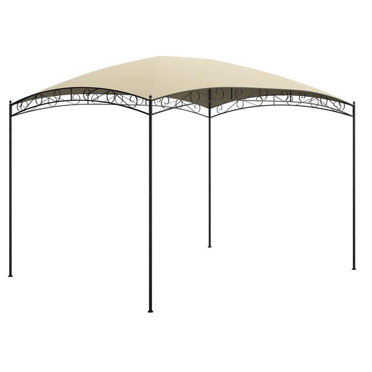 vidaXL Prieel 180 g/m² 3x4x2,65 m crème, Tuin en Terras, Partytenten, Nieuw, Verzenden