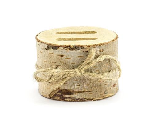 Trouwringen Doosje Hout 6cm, Hobby en Vrije tijd, Feestartikelen, Nieuw, Verzenden