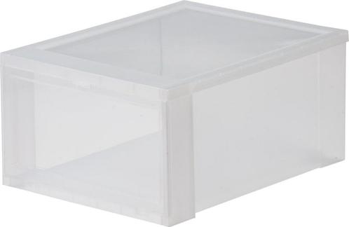 IRIS Schoenenbox Large - Kunststof - Transparant, Huis en Inrichting, Woonaccessoires | Overige, Verzenden