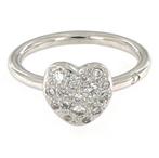 Pomellato - Ring - DoDo - 18 karaat Witgoud - 0.20ct. tw., Nieuw