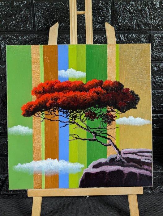 Toni Cimino (XX-XXI) - Pensando al futuro, Antiek en Kunst, Kunst | Schilderijen | Klassiek