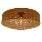 Landelijke plafondlamp bruin, Pippa, Ophalen of Verzenden, Nieuw, Metaal, Landelijk