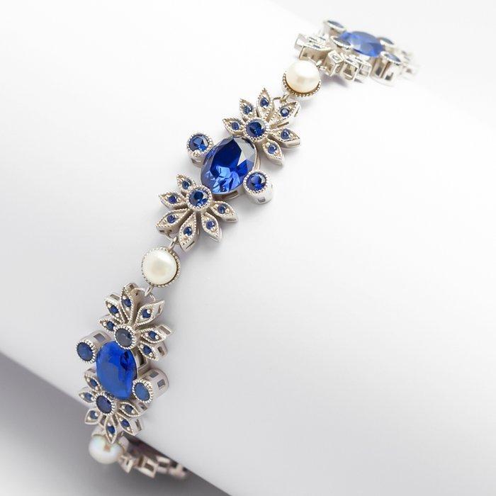 Zonder Minimumprijs - Armband - 8 karaat Zilver, Witgoud -, Sieraden, Tassen en Uiterlijk, Armbanden