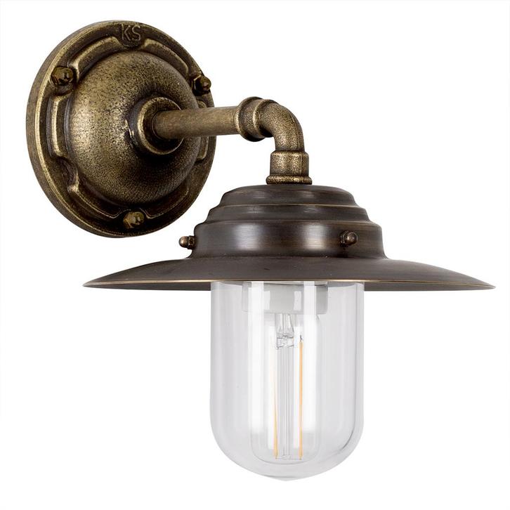 Dijon Stallamp Brons Buitenverlichting, Tuin en Terras, Buitenverlichting, Verzenden