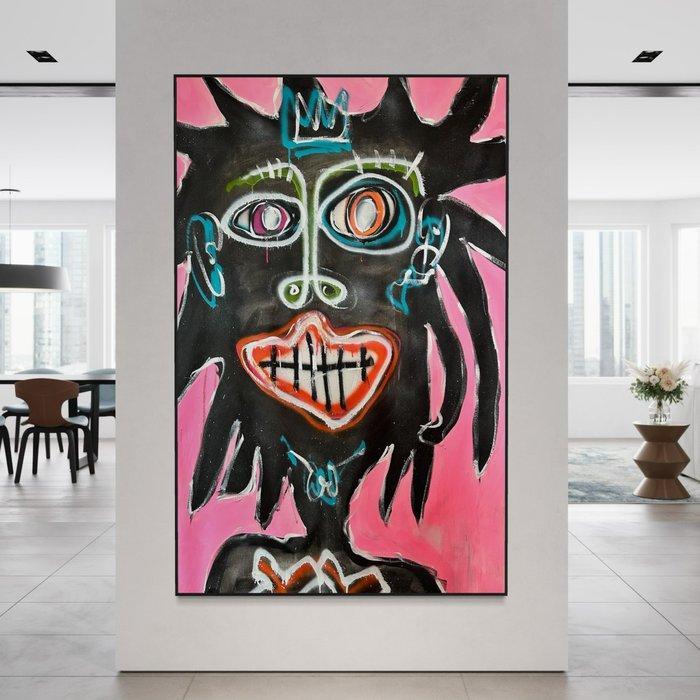 Timo Wedell - Sultan - XXL - Basquiat Style, Antiek en Kunst, Kunst | Schilderijen | Modern