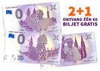 0 euro biljet Combinatieset 3 Pausen, Postzegels en Munten, Verzenden