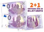 0 euro biljet Combinatieset 3 Pausen, Postzegels en Munten, Verzenden