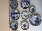 De Porceleyne Fles, Delft - Wandbord (8) - Delft Blue -, Antiek en Kunst