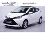 Toyota Aygo 1.0 12V Vvt-i Panodak Airco Navi Camera NAP, Auto's, Gebruikt, Leder en Stof, Wit, Origineel Nederlands