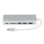 ARTICONA Portable USB-C Dock | 1x HDMI | 1x RJ45, 1x USB-C, ARTICONA Portable USB-C Dock , Verzenden, Laptop, Docking station
