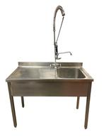 rvs wastafel incl kraan, Ophalen, Nieuw in verpakking