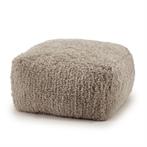 Pouf Fez - taupe, Ophalen of Verzenden, Nieuw