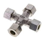12L RVS Kruissok Knelfitting 315 Bar DIN 2353, Verzenden, Nieuw
