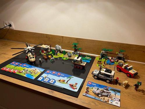 Lego - City - 60301, 60302 en 60267 - Wildlife rescue, Kinderen en Baby's, Speelgoed | Duplo en Lego