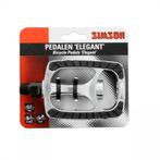 Simson Aluminium fiets pedalen - antislip en reflectoren..., Fietsen en Brommers, Fietsonderdelen, Ophalen of Verzenden, Nieuw