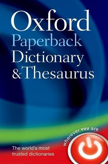 Oxford Paperback Dictionary and Thesaurus 9780199558469, Boeken, Informatica en Computer, Zo goed als nieuw, Verzenden