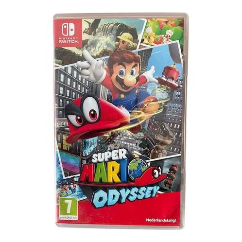 Super Mario Odyssey (SWITCH) (TWEEDEHANDS), Spelcomputers en Games, Games | Nintendo Switch, Verzenden