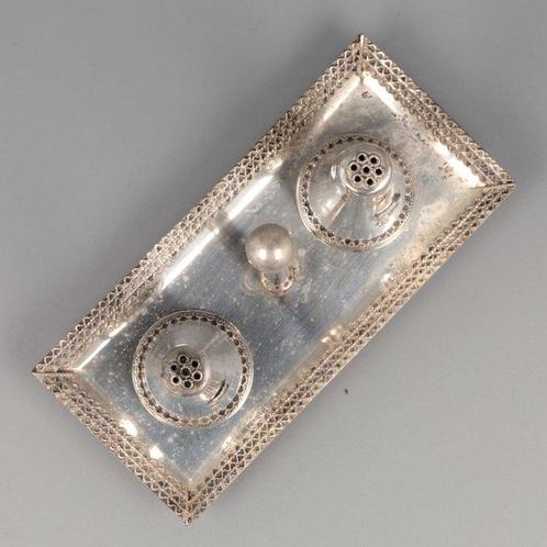 Israël - Peper- en zoutstel (3) - .925 zilver, Antiek en Kunst, Antiek | Goud en Zilver