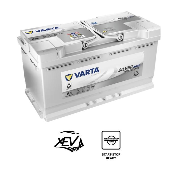 Varta Silver Dynamic AGM A5 accu | 595 901 085 | 12V 95Ah, Auto-onderdelen, Accu's en Toebehoren, Ophalen of Verzenden