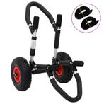 vidaXL SUP trolley voor surfplank inklapbaar 45 kg aluminium, Verzenden, Nieuw