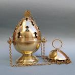 Wierookvat - Messing - Kerkelijk Wierookvat, Antiek en Kunst