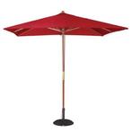 Parasol - Rood - Vierkant - 250 cm - GL306, Verzenden