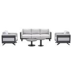 Garden Impressions Medellin loungeset 5-delig - valley sand, Verzenden, Nieuw