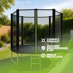 VirtuFit Trampoline met Veiligheidsnet - Zwart - 305 cm, Verzenden, Nieuw
