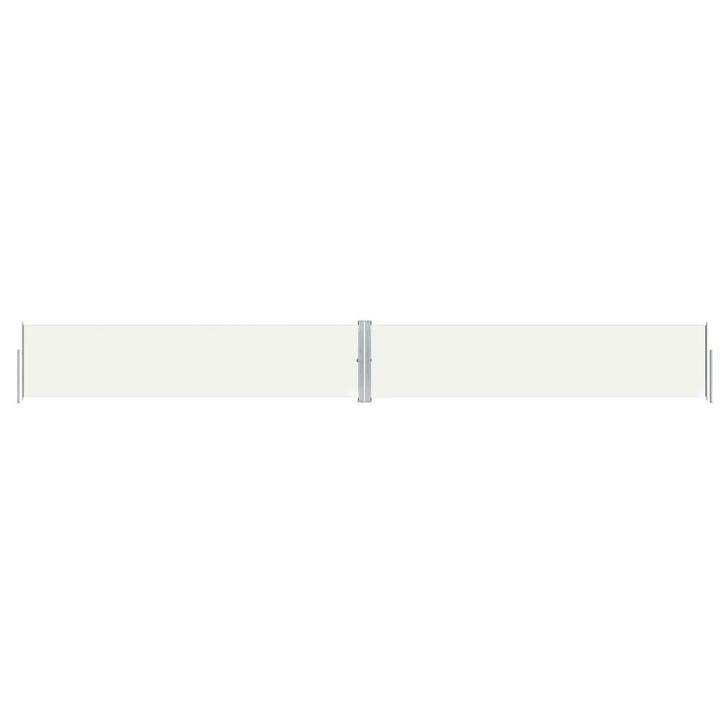 Groot Windscherm Creme - 10m Breed - Retourdeal - Goedkoop!, Caravans en Kamperen, Windschermen, Uittrekbaar, Nieuw, Ophalen of Verzenden