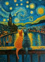 L. Costa (XX-XXI) - Compagni sotto la Notte Stellata Omaggio