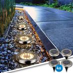 Solar grondspot Impuls - Voordeelset 4 stuks - Zonne-energie, Tuin en Terras, Zonne-energie, Verzenden, Minder dan 50 watt, Overige typen