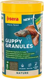 Sera Guppy Granules 100ml (Sera aquariumvoer), Dieren en Toebehoren, Ophalen of Verzenden, Nieuw, Overige typen