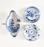 Bord (3) - Décor bleu sous couverte - Porselein