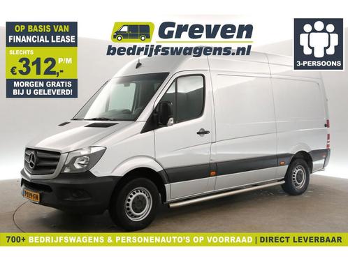 Mercedes-Benz Sprinter 2.2 CDI 366 HD L2H2 Airco PDC €276pm, Auto's, Bestelauto's, Handgeschakeld, Diesel, Zilver of Grijs, Mercedes-Benz