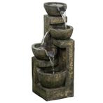 Fountain 3 Standen Weerbestendig 25cm X 24cm X 60cm Grijs