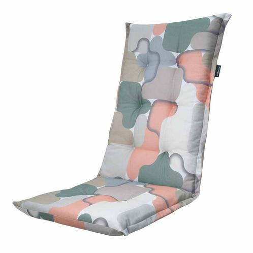 Madison Tuinstoelkussen 123x50cm - Grafi salmone, Tuin en Terras, Tuinmeubel-accessoires, Verzenden