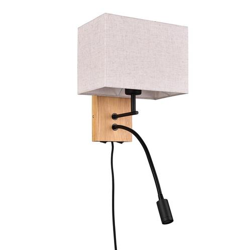 LED Wandlamp - Wandverlichting - Trion Ilay - E27 Fitting -, Huis en Inrichting, Lampen | Wandlampen, Nieuw, Hout, Ophalen of Verzenden