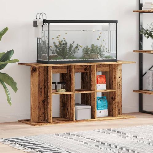 vidaXL Aquariumstandaard 120x40x60 cm bewerkt hout oud, Dieren en Toebehoren, Overige Dieren-accessoires, Nieuw, Verzenden