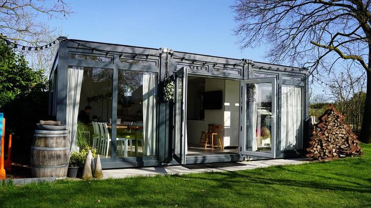 NIEUW! Woonunit incl. badkamer! Duurzaam + onderhoudsvrij!, Doe-het-zelf en Verbouw, Bouwketen en Schaftketen, Nieuw